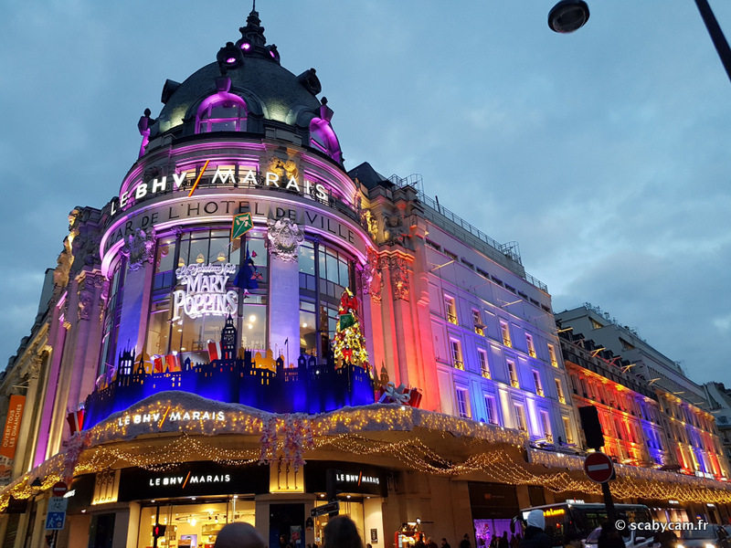 Décorations de Noël à Paris